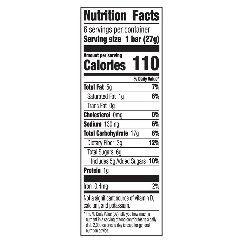 slide 5 of 5, Mott's Soft Baked Bars, Apple Streusel, Made With Applesauce, 6 Count, 5.76 oz, 6 ct