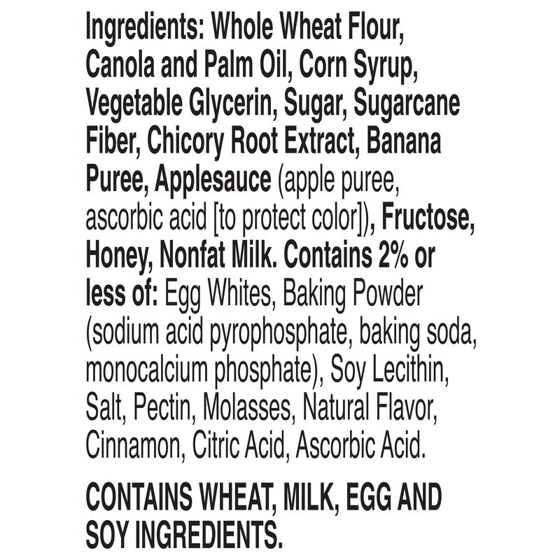 slide 5 of 5, Mott's Soft Baked Bars, Banana Streusel, Made With Applesauce, 6 Count, 5.76 oz, 6 ct