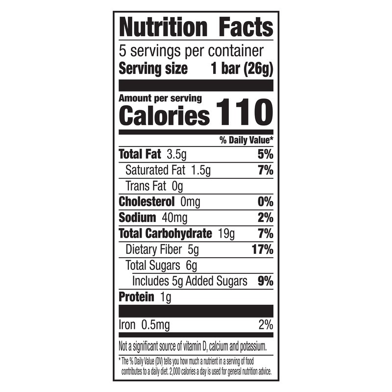 slide 2 of 5, Nature Valley Peanut-Free Chewy Granola Bars, S'mores, Made in a Peanut Free Facility, 5 Bars, 4.6 oz, 5 ct