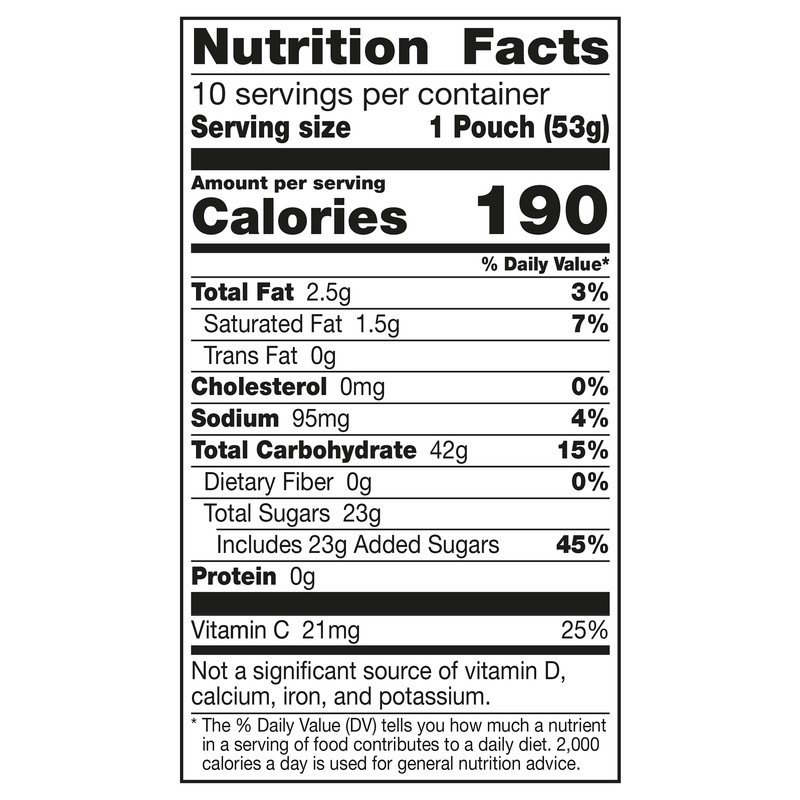 slide 3 of 5, Fruit Gushers Tropical King Size Fruit Flavored Snacks 10 Count, 10 ct