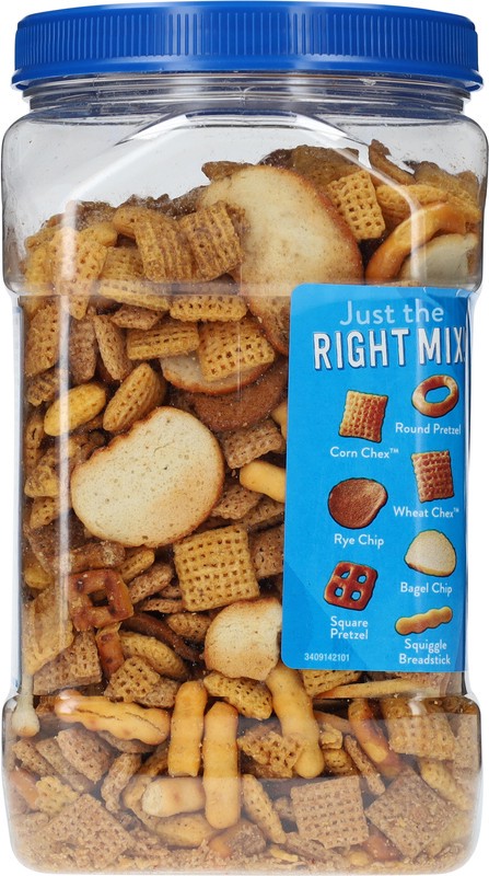 slide 5 of 5, Chex Mix Traditional Original Recipe Snack Mix, Snacks, Tub, 20 oz, 20 oz
