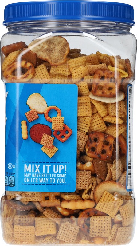slide 2 of 5, Chex Mix Traditional Original Recipe Snack Mix, Snacks, Tub, 20 oz, 20 oz