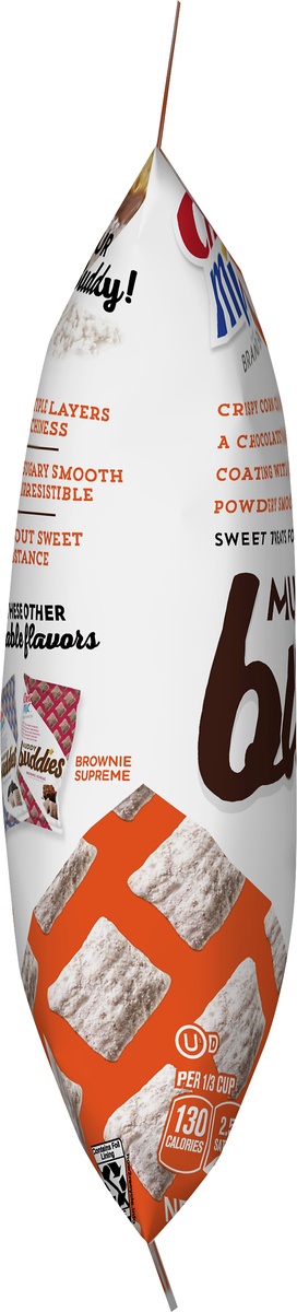 slide 9 of 10, Chex Mix Muddy Buddies, Peanut Butter and Chocolate Snack Mix, 7 oz, 7 oz