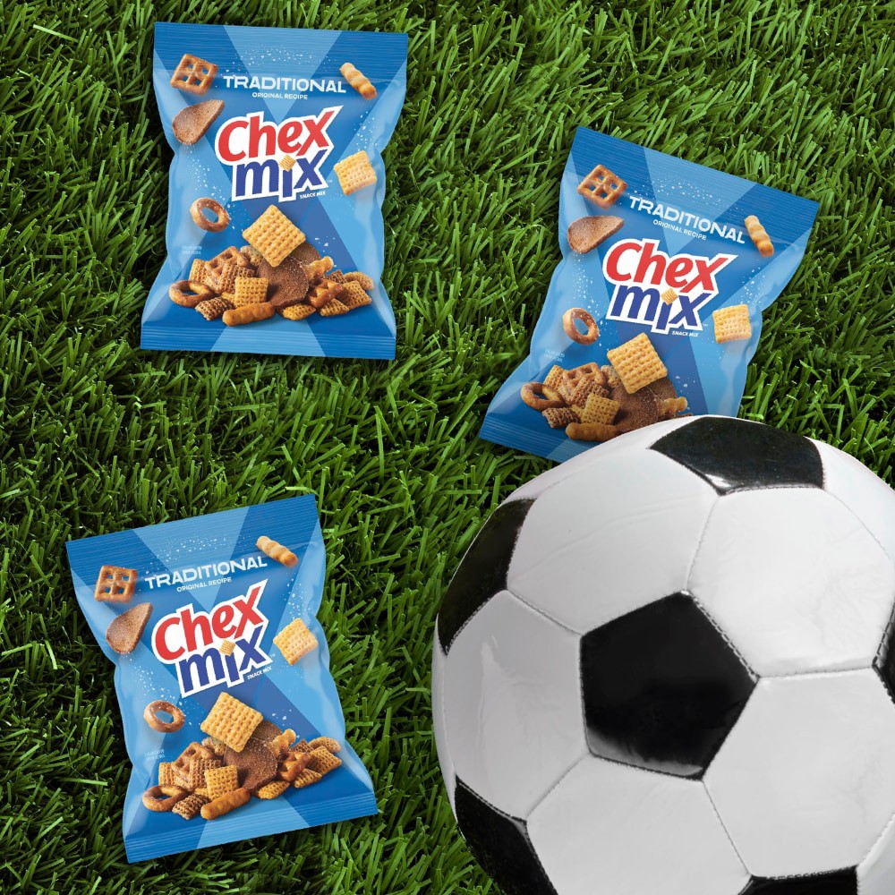 slide 4 of 6, Chex Mix Snack Mix, Traditional Original Recipe, Multipack, Pub Mix Snack Bags, 10 Ct, 17.5 oz, 10 ct