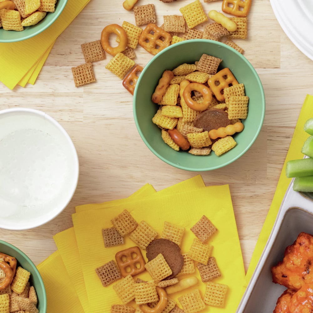 slide 3 of 6, Chex Mix Snack Mix, Traditional Original Recipe, Multipack, Pub Mix Snack Bags, 10 Ct, 17.5 oz, 10 ct