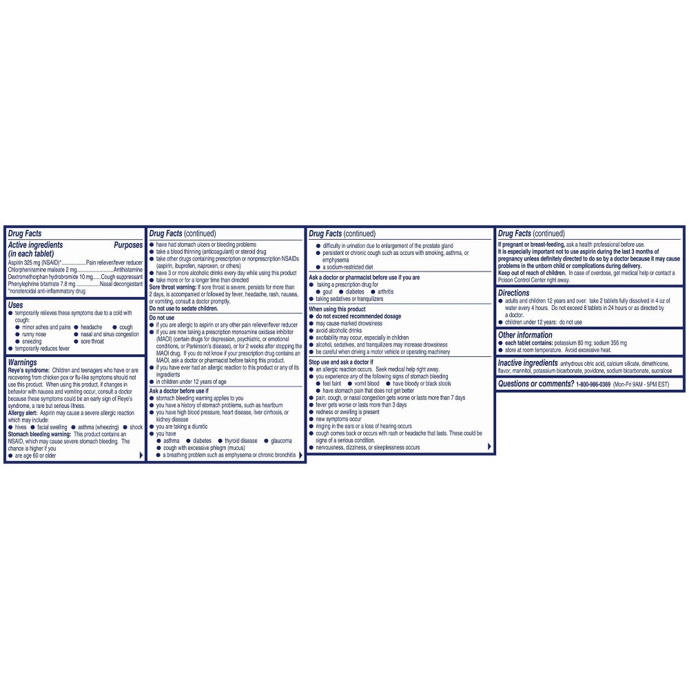 slide 3 of 5, Alka-Seltzer Plus Cold Cough Power, 20 ct
