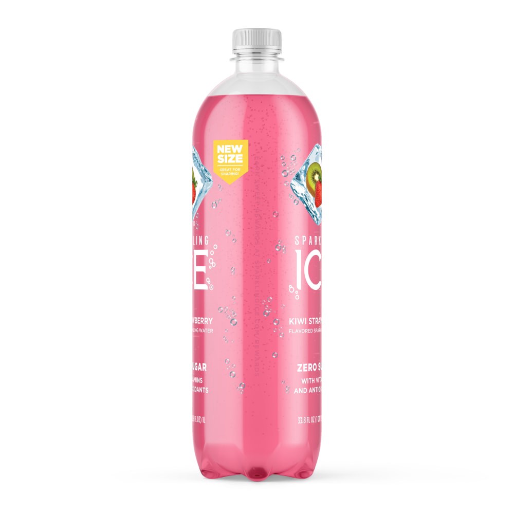 slide 2 of 3, Sparkling Ice S Ice Kiwi Straw - 33.3 oz, 33.3 oz