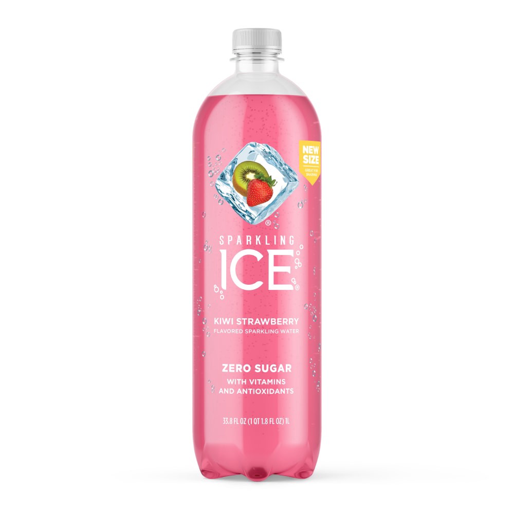 slide 3 of 3, Sparkling Ice S Ice Kiwi Straw - 33.3 oz, 33.3 oz