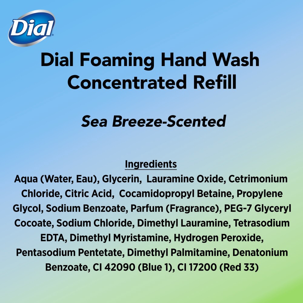 Dial foaming hand online wash refill