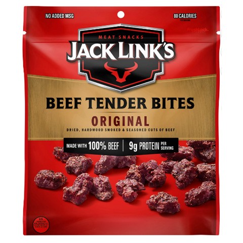 slide 1 of 1, Jack Link's Tender Bites Original, 3.25 oz