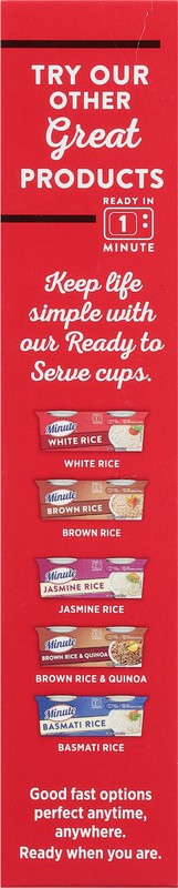 slide 5 of 5, Minute White Rice, 28 oz