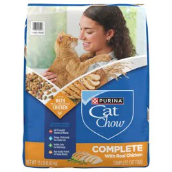 Cat Chow Purina Cat Chow High Protein Dry Cat Food, Complete 240 Oz