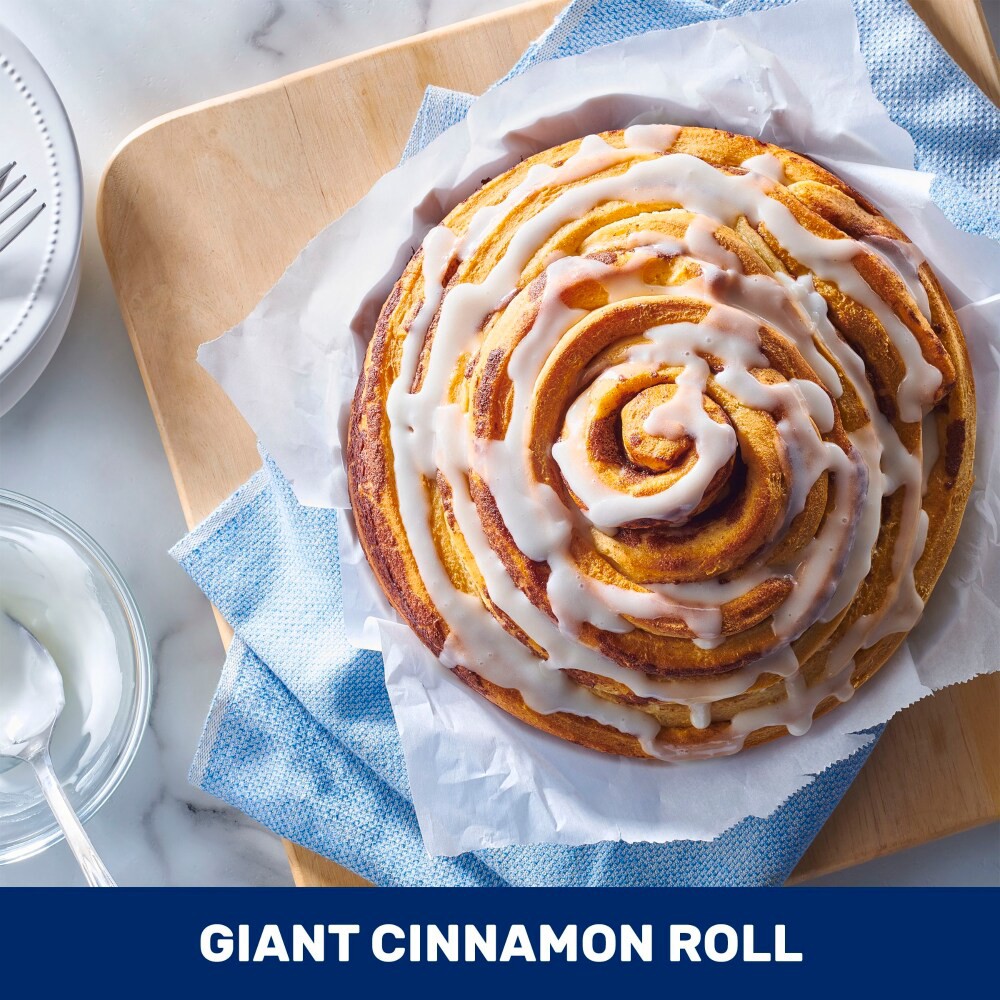 slide 4 of 6, Pillsbury Grands! Flaky Cinnabon Cinnamon Rolls with Cream Cheese Icing, 5 Rolls / 17.5 oz, 5 ct