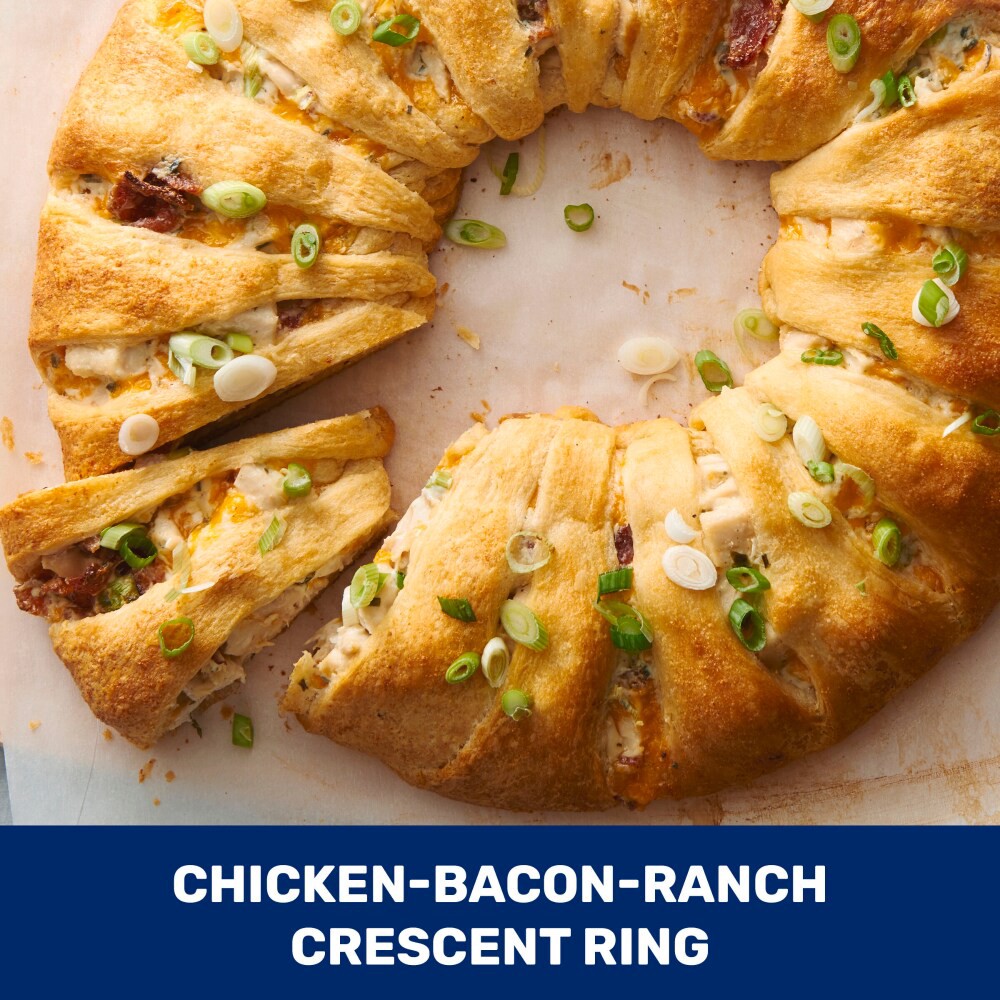 slide 5 of 6, Pillsbury Grands Crescent Rolls, Butter Flake Refrigerated Canned Pastry Dough, Easter Bread, 8 Ct, 12 oz, 8 ct