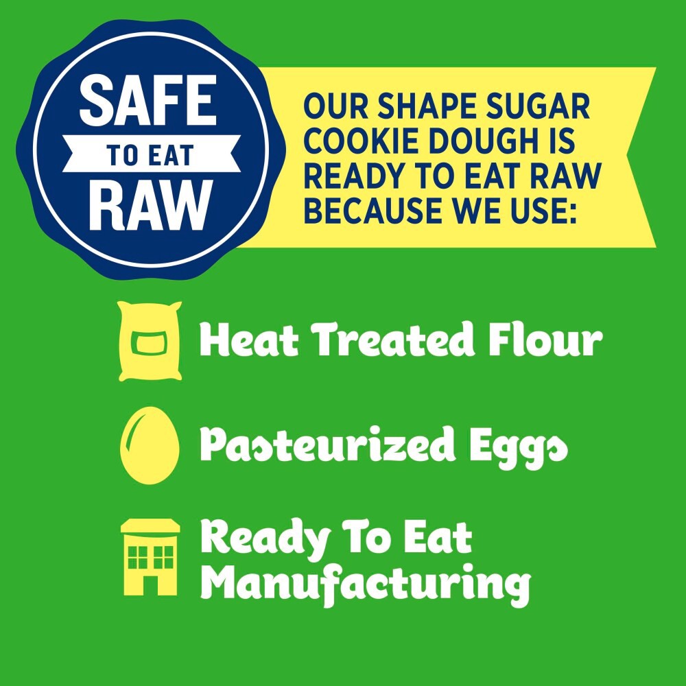slide 6 of 6, Pillsbury Ready-to-Bake Elf Shape Sugar Cookie Dough, 20 ct