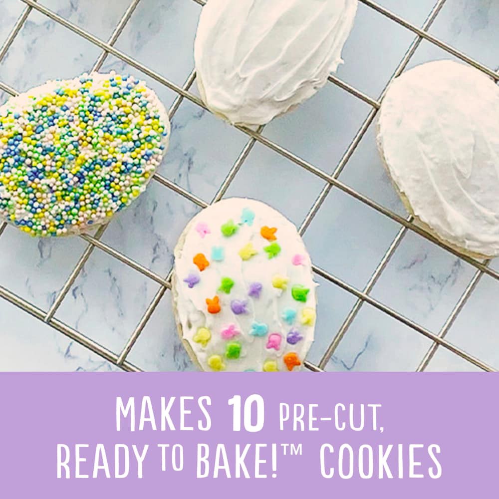 slide 6 of 6, Pillsbury Ready To Bake Easter Egg Cutout Sugar Cookies, 10 ct, 10 ct