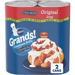 Pillsbury Grands! Cinnabon Cinnamon Rolls, 2 ct / 17.5 oz