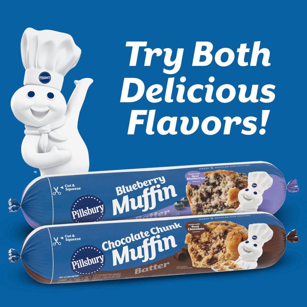 slide 3 of 6, Pillsbury Blueberry Muffin Batter - 16.5 oz, 16.5 oz