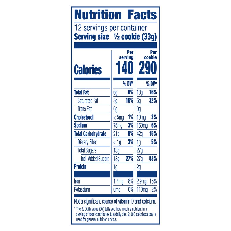 slide 5 of 5, Pillsbury Ready to Bake! Big Cookies Double Chocolate Cherry Cookie Dough, 6 Count, 14 oz, 14 oz