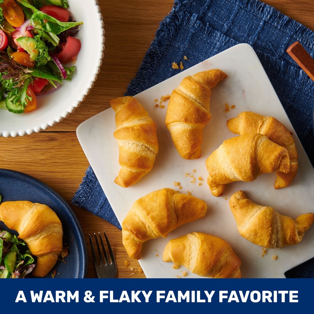 slide 6 of 6, Pillsbury Crescent Rolls, Original Refrigerated Canned Pastry Dough, Value 2-Pack, 16 Rolls, 16 oz, 2 ct