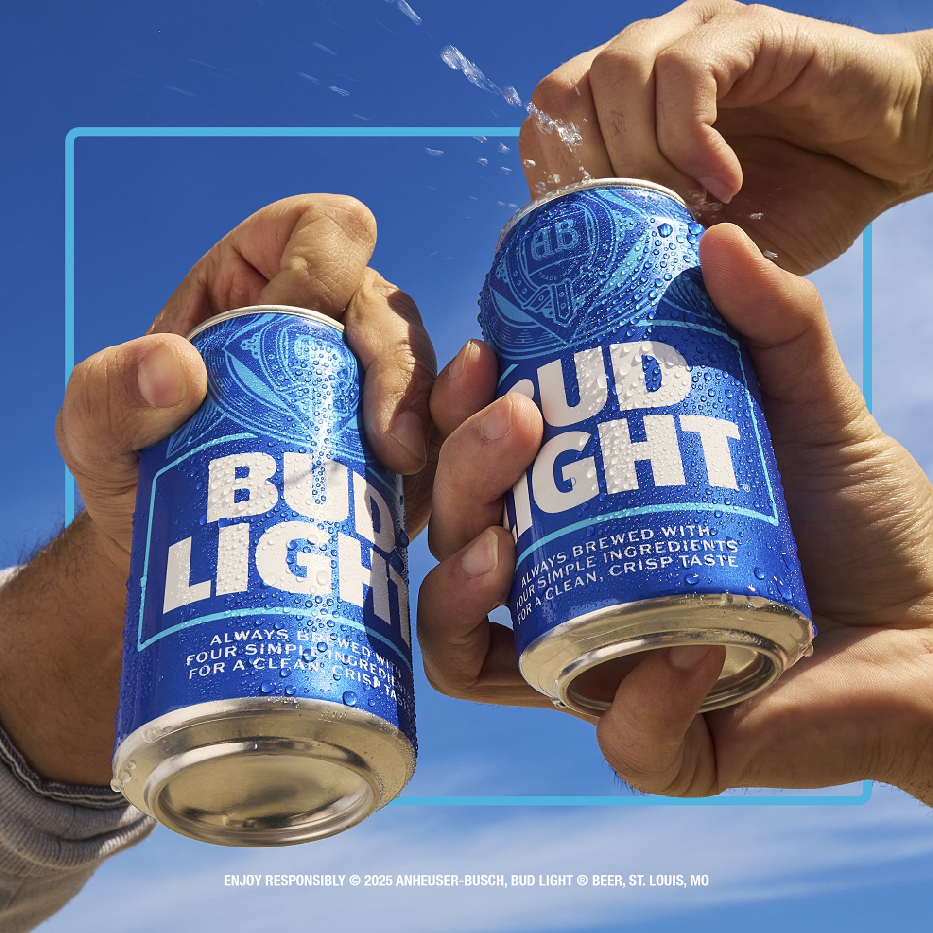 slide 4 of 5, Bud Light Beer, 16 Fl Oz Cans, 4.2% ABV, 6 fl oz