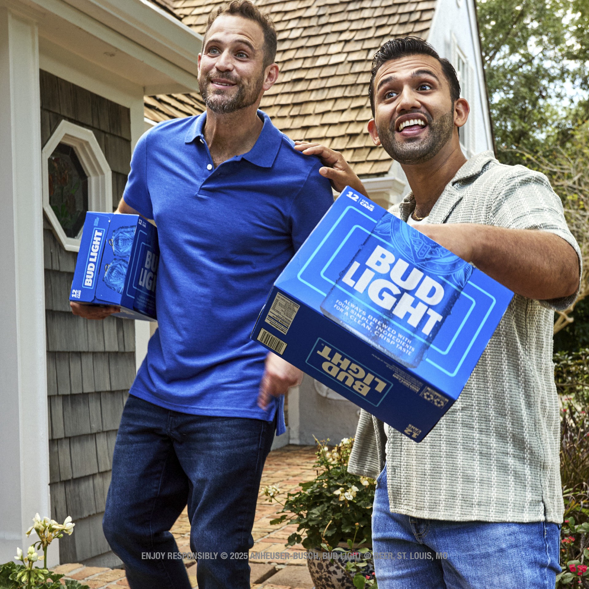 slide 5 of 5, Bud Light Beer, 16 Fl Oz Cans, 4.2% ABV, 6 fl oz