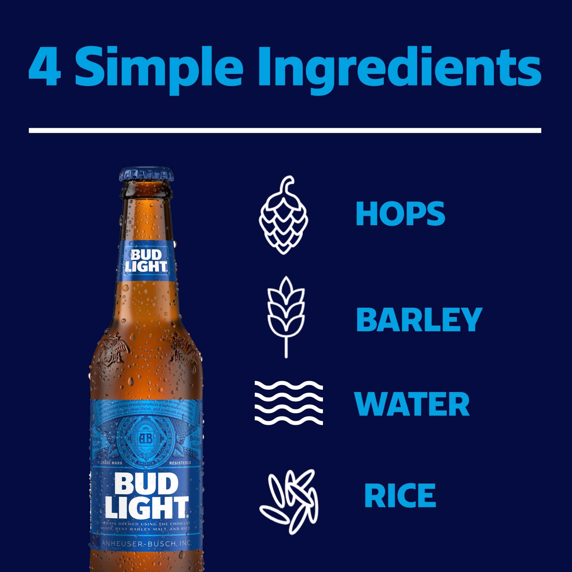 slide 3 of 6, Bud Light Beer  6 pk / 12 fl oz Bottles, 6 ct; 12 fl oz