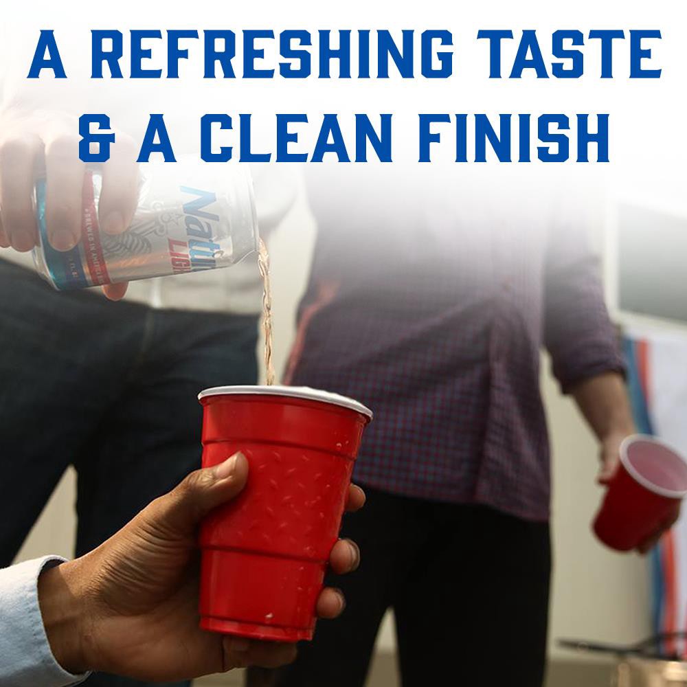 slide 2 of 5, Natural Light Beer, 24 Pack Beer, 12 FL OZ Cans, 4.2% ABV, 288 fl oz