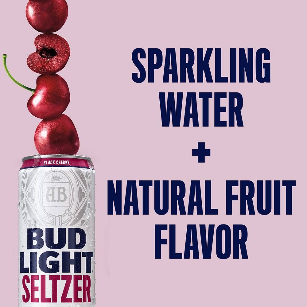 slide 6 of 8, Bud Light Black Cherry Seltzer, 12 ct; 12 oz