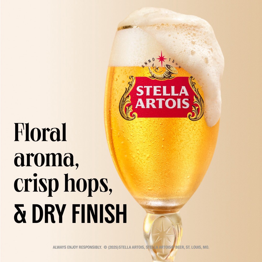 slide 4 of 6, Stella Artois Liberté Non Alcoholic Beer, 6 Pack Bottles, 6 ct