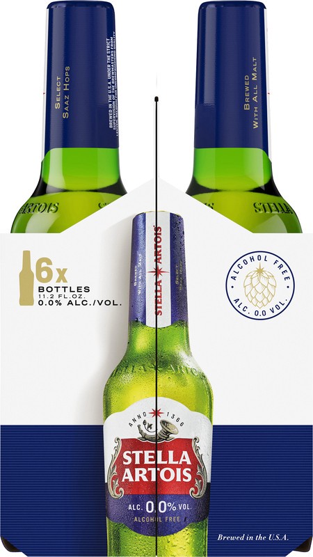 slide 5 of 5, Stella Artois Liberté Non Alcoholic Beer, 6 Pack Bottles, 6 ct