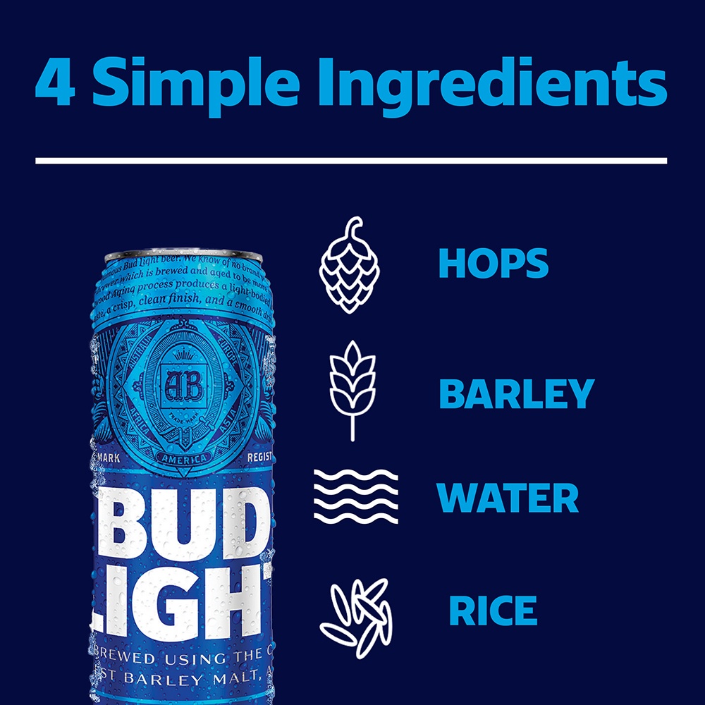 slide 6 of 6, Bud Light Beer, 3 ct; 25 fl oz