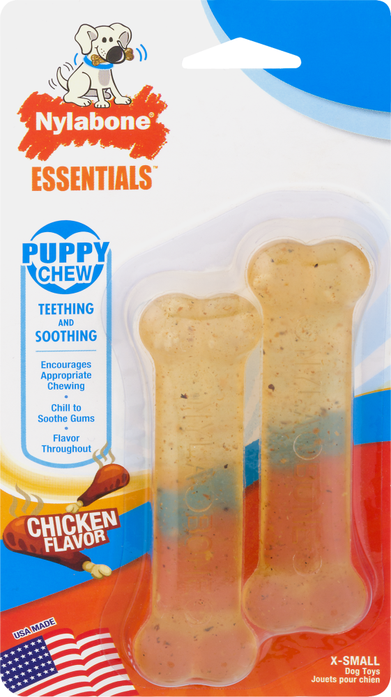 slide 5 of 6, Nylabone Puppy Chew, 2 ct