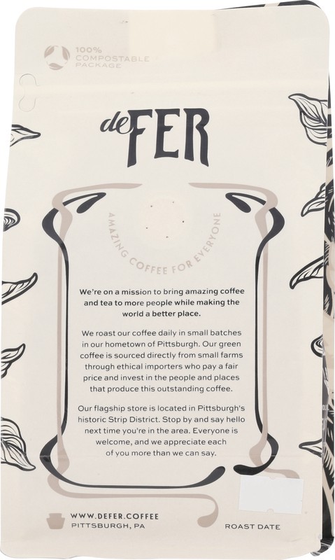 slide 2 of 4, De Fer Seasonal Coffee - 10 oz, 10 oz