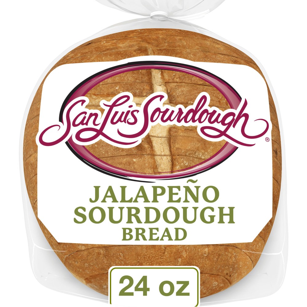 slide 4 of 5, San Luis Sourdough San Luis Jalapeno Sourdough Bread, 24 oz, 24 oz