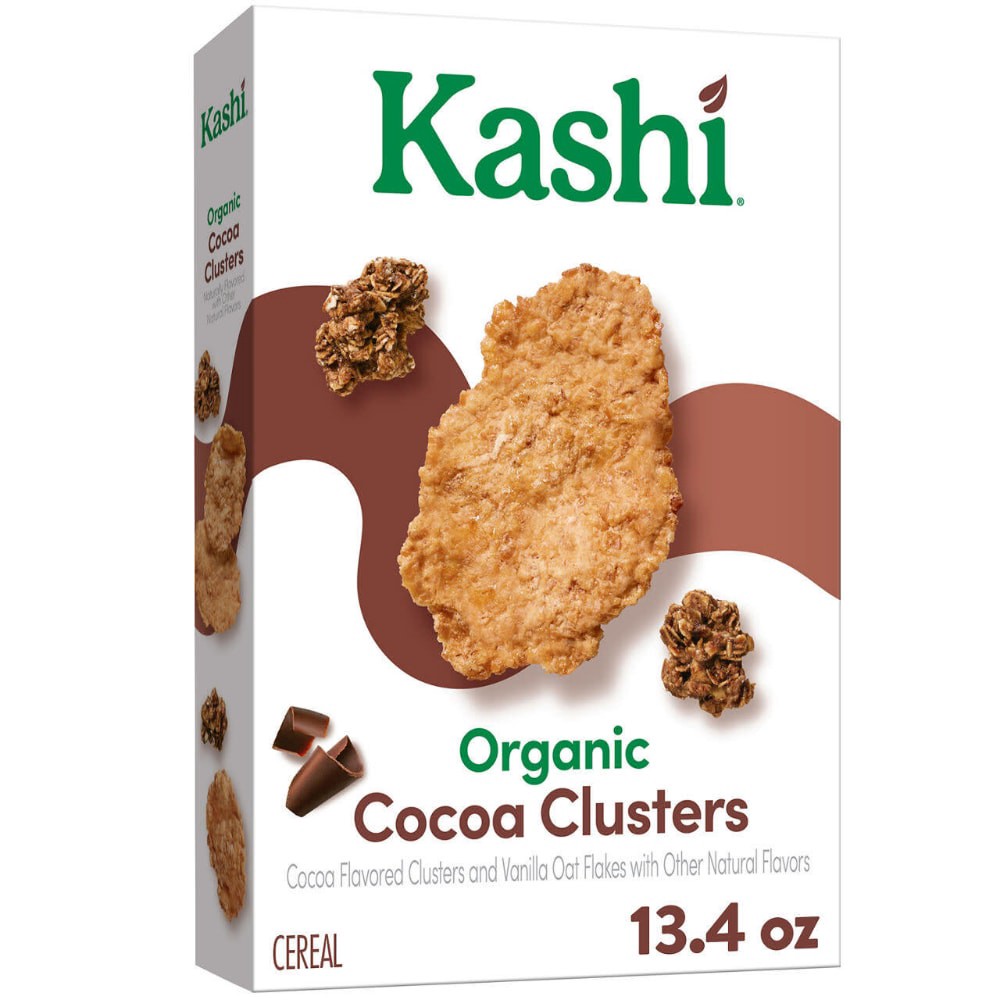 slide 5 of 6, Kashi Organic Cocoa Clusters, 13.4 oz