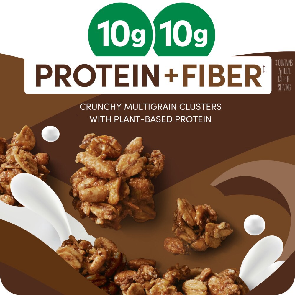 slide 2 of 6, Kashi Chocolate Protein Fiber Cereal, 16 oz