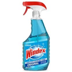 Windex Glass Cleaner, Original Blue, Spray Bottle, 23 fl oz