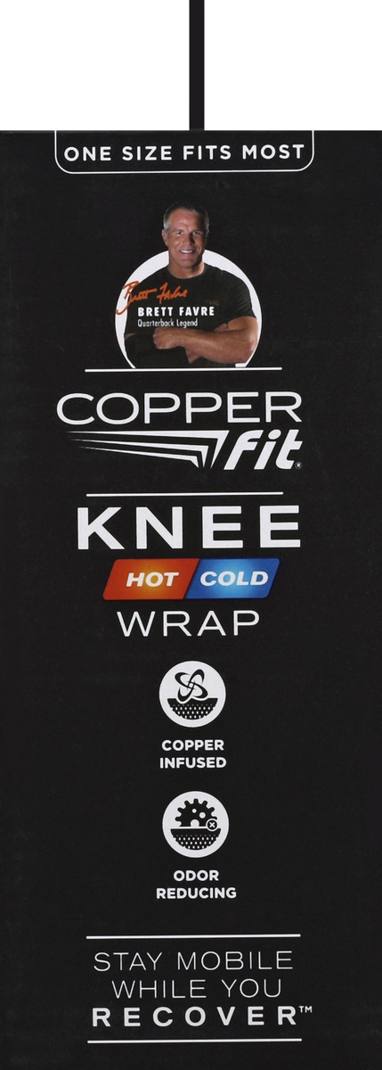 slide 2 of 4, Copper Fit Knee Wrap 1 ea, 1 ct