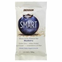 slide 1 of 6, Detour Smart Blueberry Whole Grain Oatmeal Bar, 1.3 oz