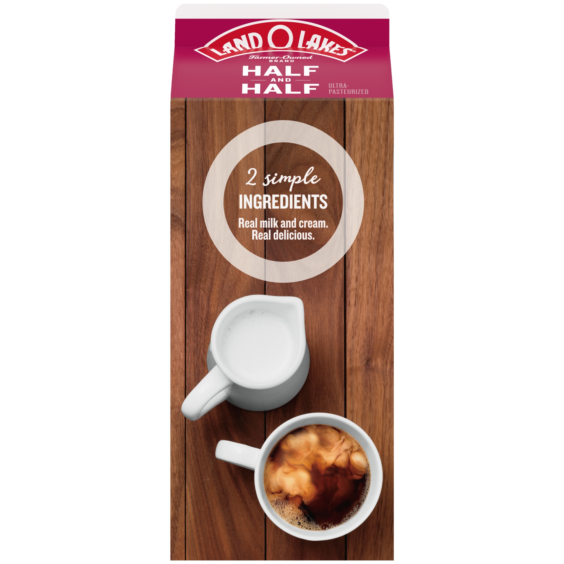 Destination Grocers  Half and Half, 16oz