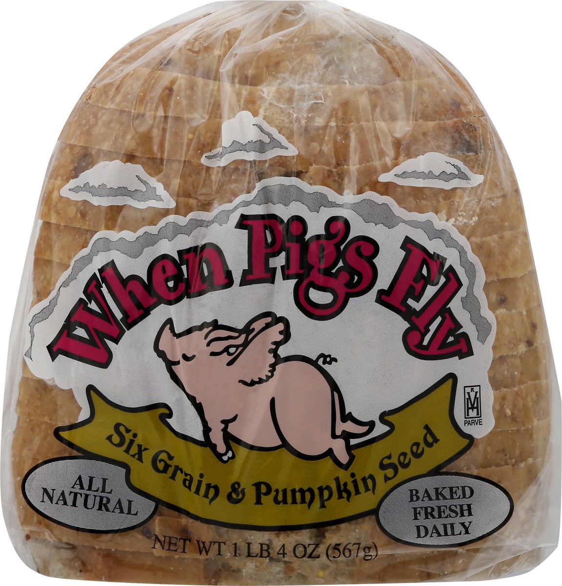 slide 1 of 8, When Pigs Fly Bread 20 oz, 20 oz