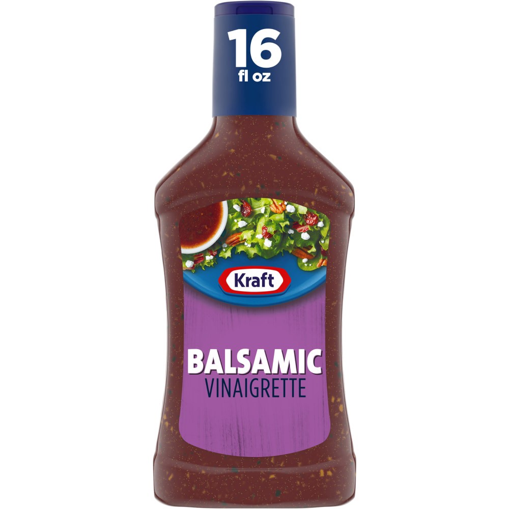 slide 4 of 5, Kraft Balsamic Dressing, 16 oz