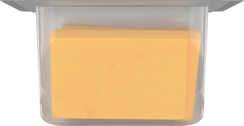 slide 5 of 5, Cracker Barrel Cracker Cuts Extra Sharp Yellow Cheddar Cheese Slices, 24 ct Tray, 24 ct