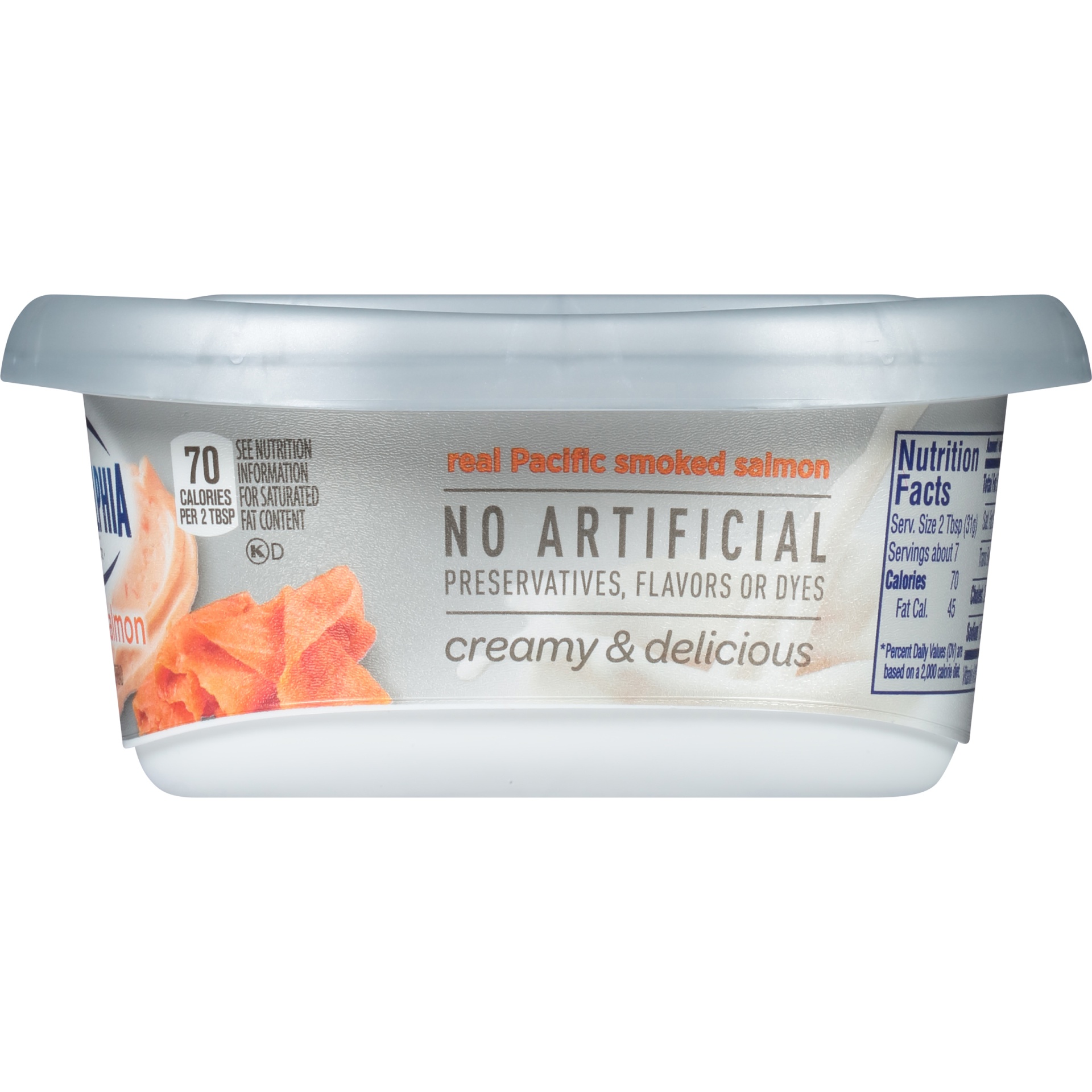 slide 4 of 8, Philadelphia Smoked Salmon Cream Cheese Spread Tub, 7.5 oz