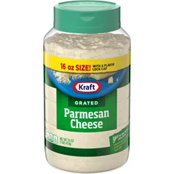 Kraft Parmesan Grated Cheese, 16 oz Shaker