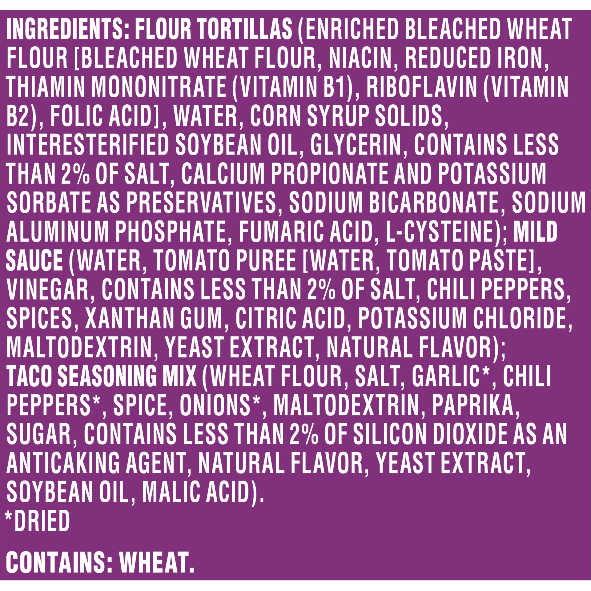 slide 3 of 3, Taco Bell Soft Taco Cravings Kit with 10 Soft Tortillas, Taco Bell Mild Sauce & Seasoning- 14.8 oz, 14.8 oz