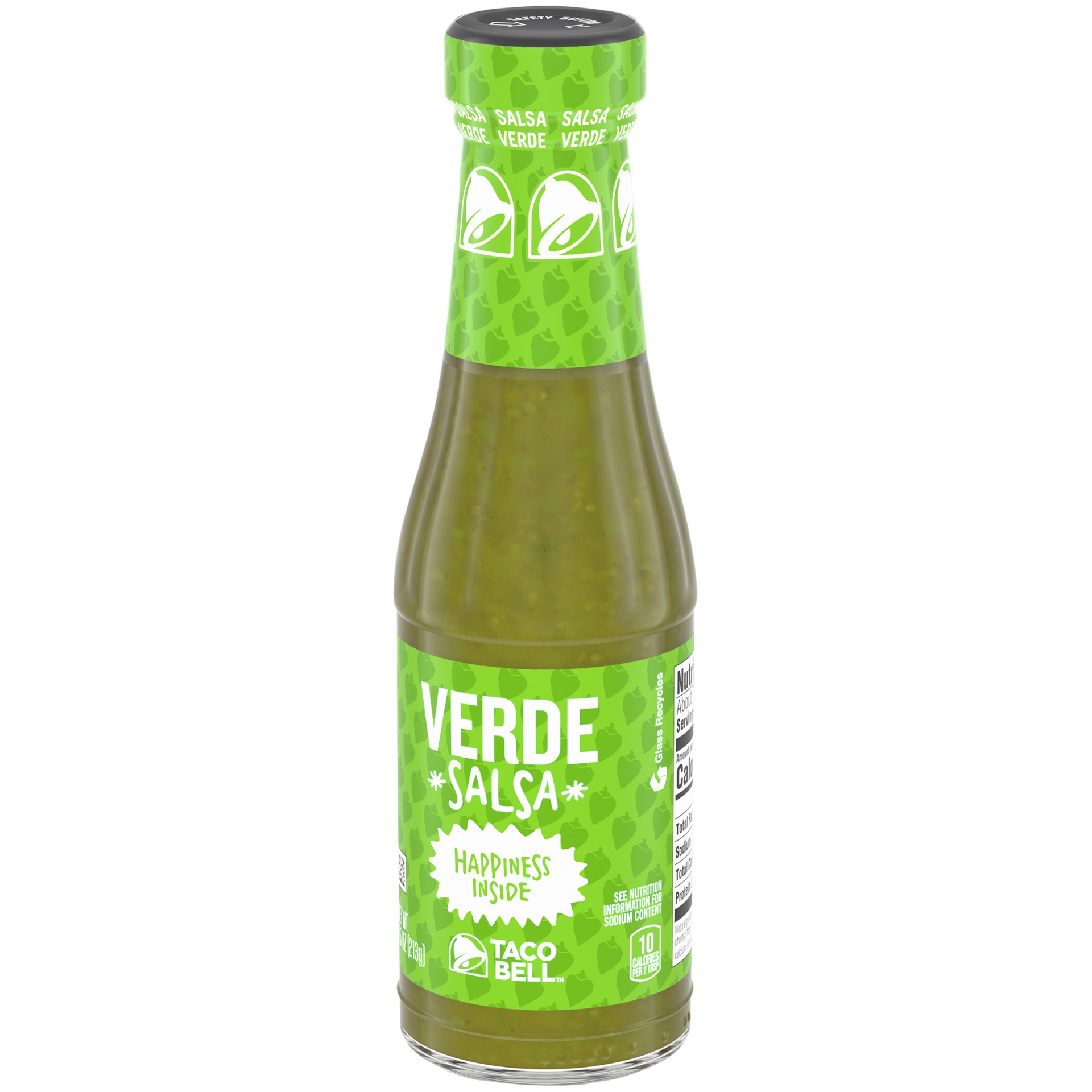 slide 6 of 7, Taco Bell Verde Salsa, 7.5 oz Bottle, 7.5 oz