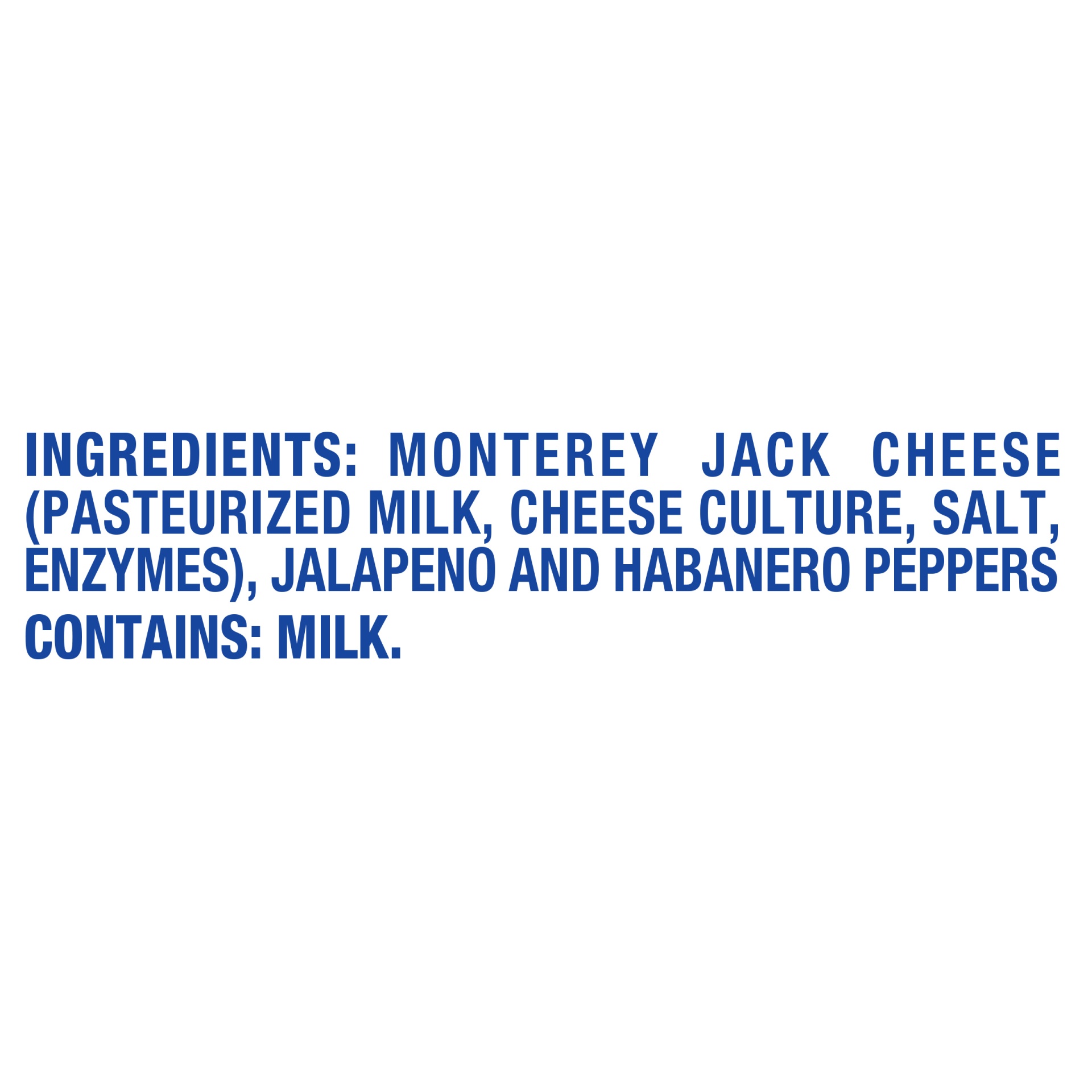 slide 6 of 6, Kraft Big Slice Hot Habanero Monterey Jack Cheese Slices with Extra Hot Jalapeno & Habanero Peppers Pack, 7.5 oz