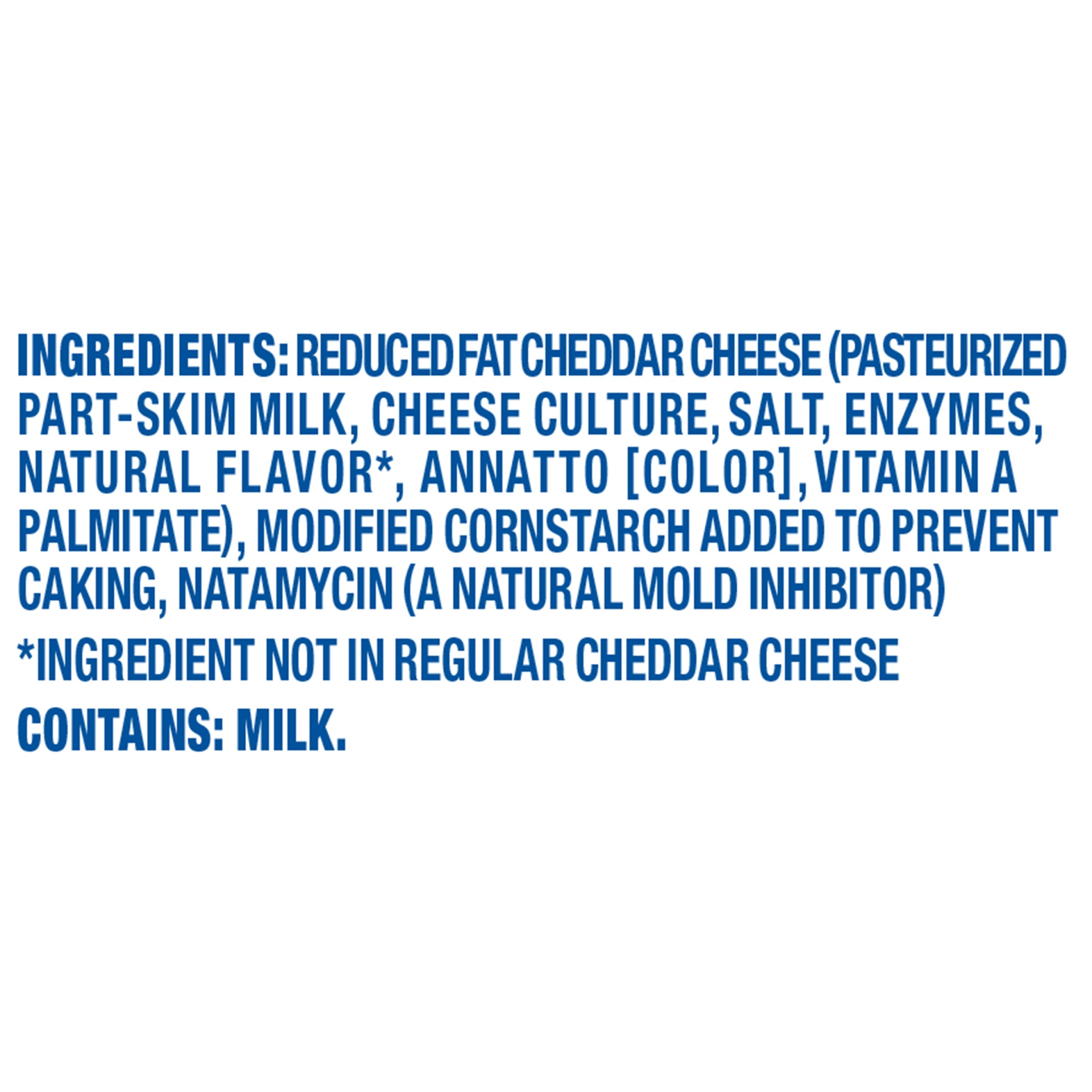 slide 6 of 6, Kraft Mild Cheddar Finely Shredded Cheese with 2% Milk, 7 oz